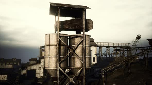 Winding Head and Building at the National Coal Minning Museum