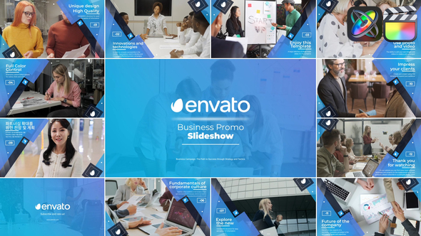 Business Promo Slideshow for FCPX alt