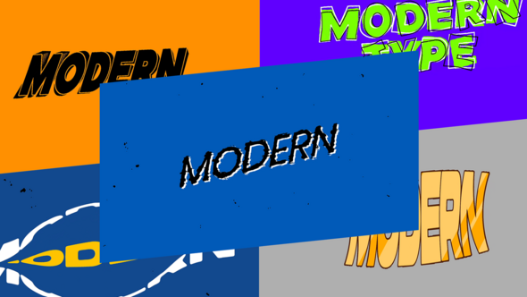 Modern Title Type Premiere