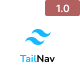 TailNav - Tailwind CSS 3 Navbar Section HTML Template - CodeCanyon Item for Sale