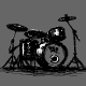 Hand-Drawn Grunge Drum Set - GraphicRiver Item for Sale