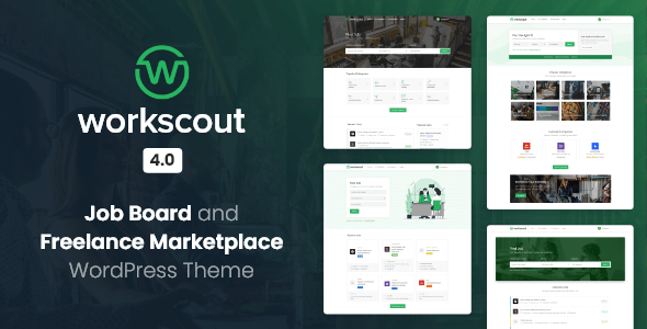 WorkScout - Job Board & Freelance Marketplace WordPress Theme