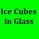 Ice Cubes In Glass