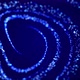 Sparkling Blue Particles Trail - VideoHive Item for Sale