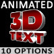 3D Animated Text - VideoHive Item for Sale