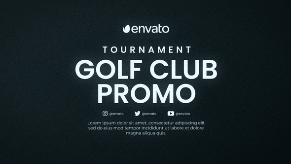Golf Club Promo