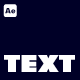 Text Animation - VideoHive Item for Sale