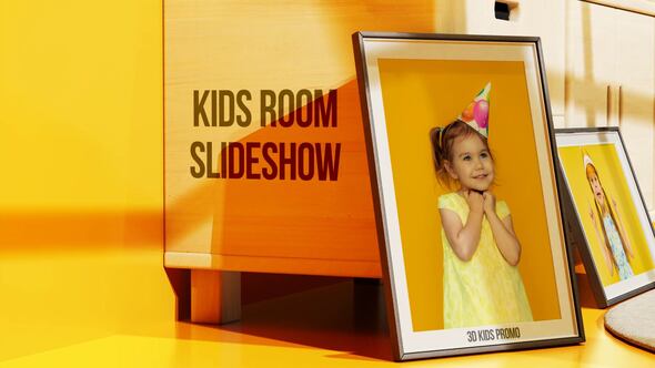3d Kids room Promo (MOGRT)