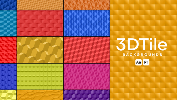 3D Tile Backgrounds