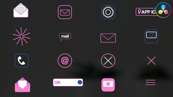 App Icons for DaVinci Resolve