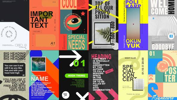 Bold Minimalism Stories Package alt