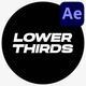 Modern Lower Thirds | After Effects - VideoHive Item for Sale