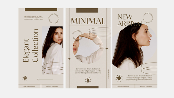 Modern Minimal Fashion Stories