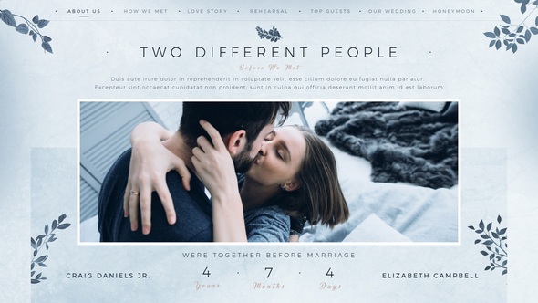 Wedding Story Slideshow II alt