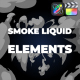 Smoke Liquid Style Elements | FCPX - VideoHive Item for Sale
