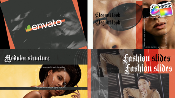 Stylish Texture Slides for FCPX alt