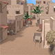 Lowpoly Ancient Desert Village - 3DOcean Item for Sale