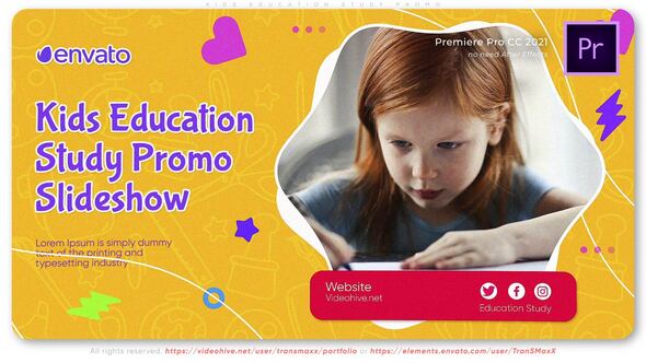 Kids Education Study Promo