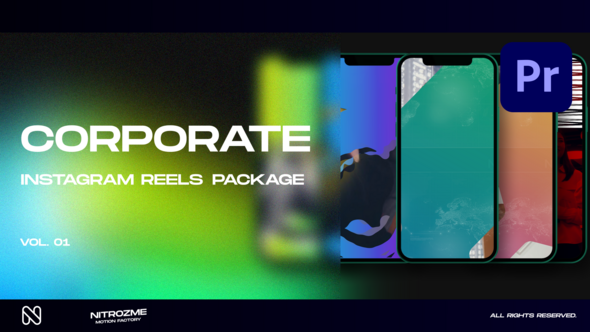 Corporate Instagram Reels Vol. 01 for Premiere Pro