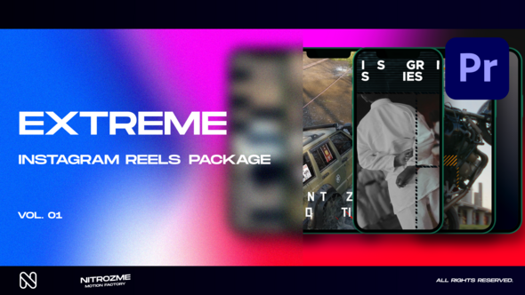 Extreme Instagram Reels Vol. 01 for Premiere Pro