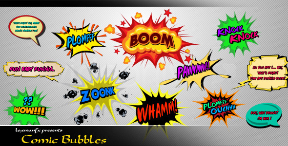Comic Bubbles alt