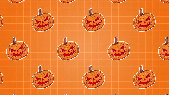 Halloween Pumpkin Background