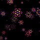 Colorful Snowflakes 4K Background - VideoHive Item for Sale
