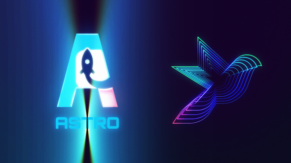 Retro Vibe Logo Reveal