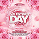 Valentines Day Party Flyer - GraphicRiver Item for Sale