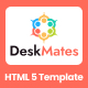 Deskmates - Office Rental And Coworking Space HTML5 Template - ThemeForest Item for Sale