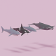 Cartoon Sea Animals Pack Low-poly 3D model - 3DOcean Item for Sale