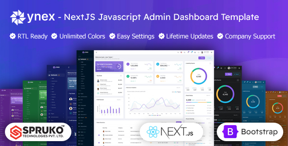 Ynex - Nextjs Bootstrap Admin Dashboard Template