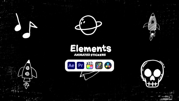 Elements Animated Stickers