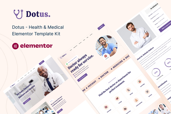 Dotus - Health & Medical Elementor Template Kit