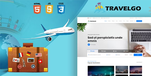 TravelGo - Travel, Tour Booking HTML5 Template
