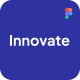 Innovate - Mobile App Figma Website Template - ThemeForest Item for Sale