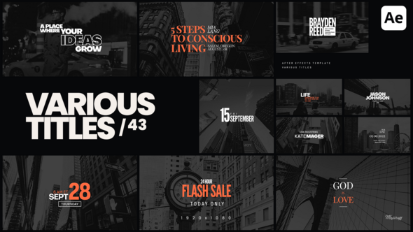 Various Titles 43 alt