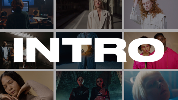 Stomp Kinetic Typography Intro | AE alt