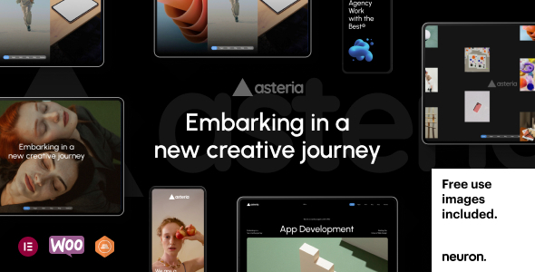 Asteria - Creative Portfolio WordPress Theme
