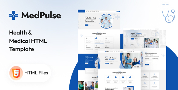 MedPulse - Health & Medical HTML Template