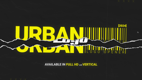 Urban Logo Opener (FCPX) alt