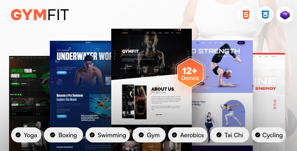 GYM FIT- Gym & Fitness HTML5 Responsive Template