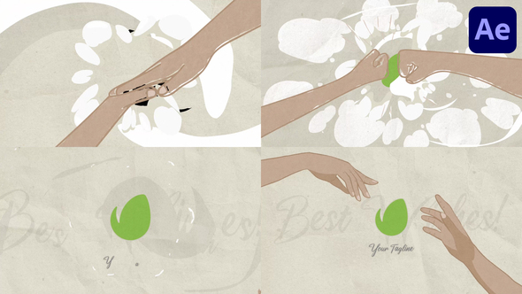 Hands Logo | After Effects alt