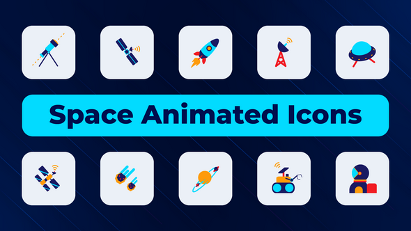 Space Animated Icons