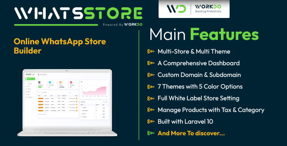 WhatsStore - Online WhatsApp Store Builder