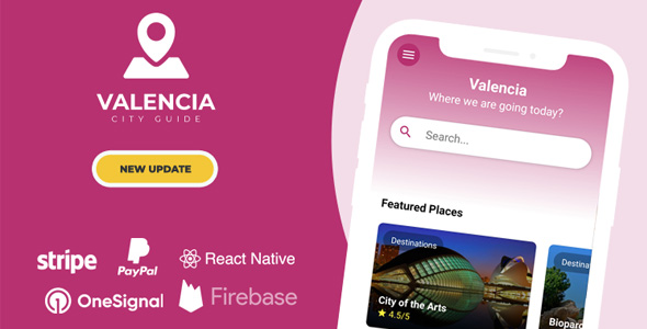 Valencia - Complete City Guide App + Backend