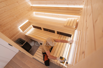SPA Builder Finishing Residential Finnish Sauna