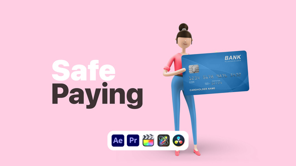 Explainer Girl Safe Paying