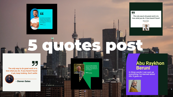 Quotes Post Pack