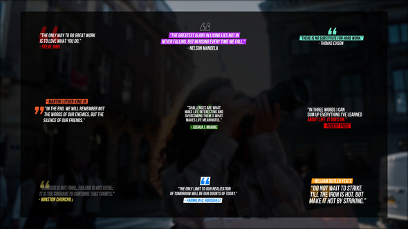 Quotes Titles | FCPX & Apple Motion alt